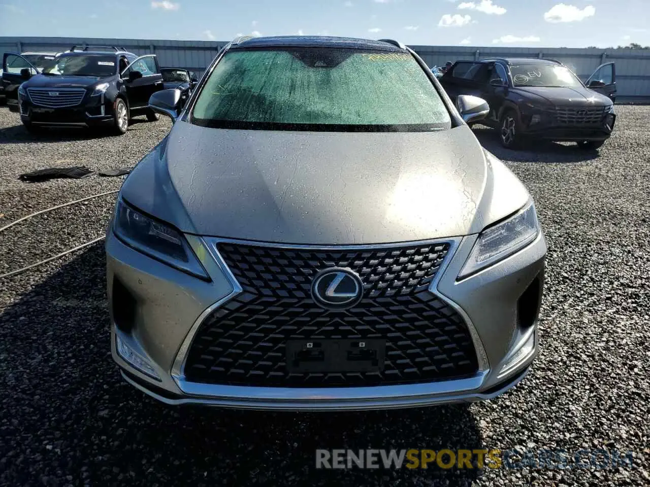 5 Фотография поврежденного автомобиля 2T2HZMDA5NC324914 LEXUS RX350 2022