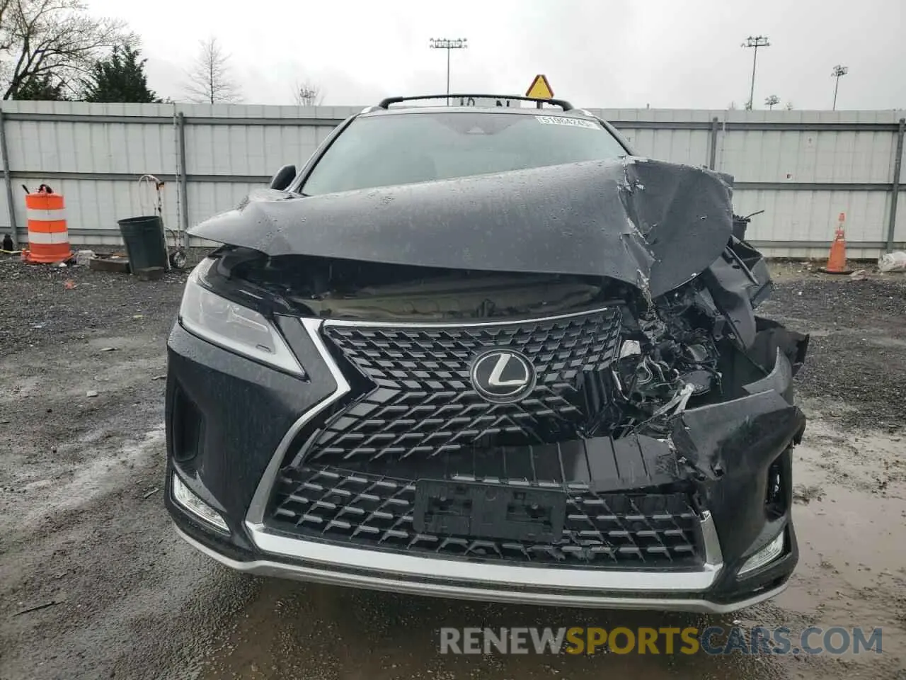 5 Photograph of a damaged car 2T2HZMDA6NC312142 LEXUS RX350 2022