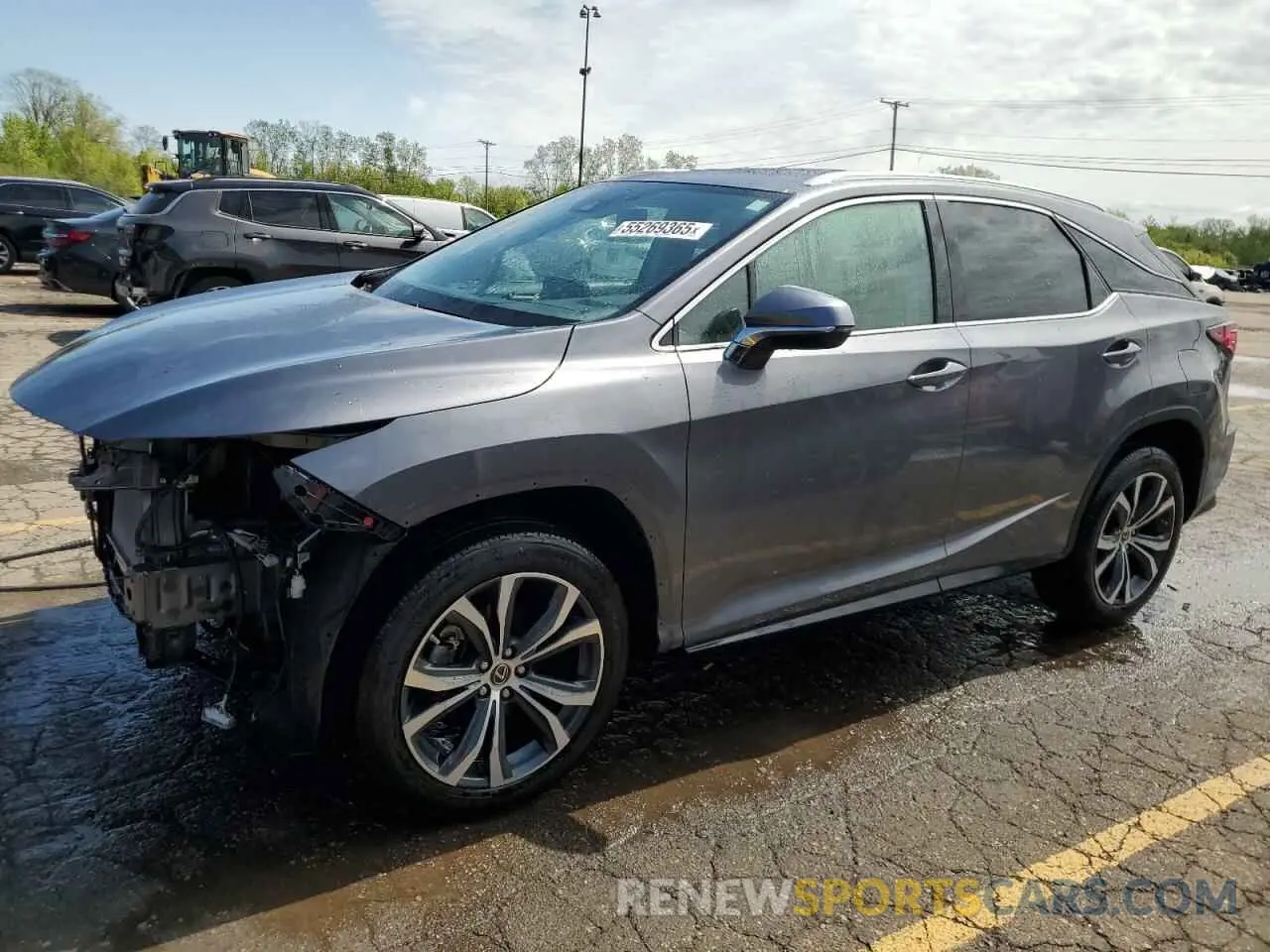 1 Фотография поврежденного автомобиля 2T2HZMDA6NC321181 LEXUS RX350 2022