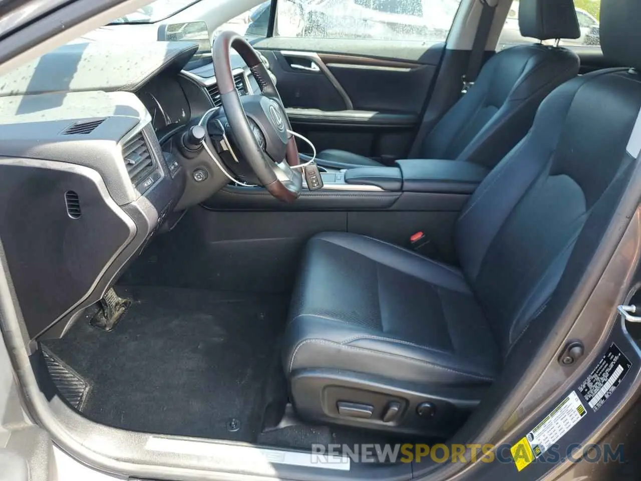 7 Фотография поврежденного автомобиля 2T2HZMDA6NC321181 LEXUS RX350 2022