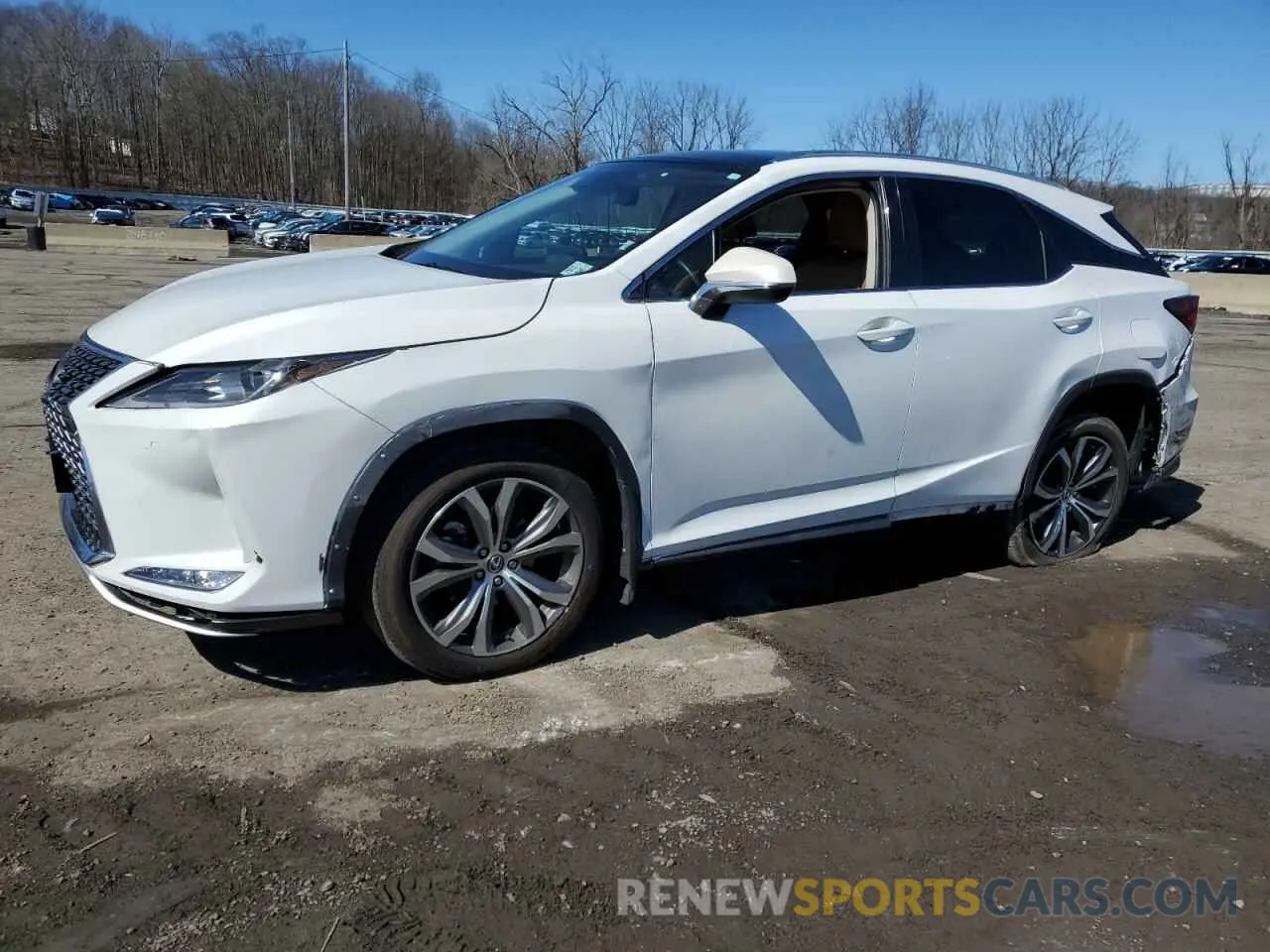 1 Фотография поврежденного автомобиля 2T2HZMDA7NC322095 LEXUS RX350 2022