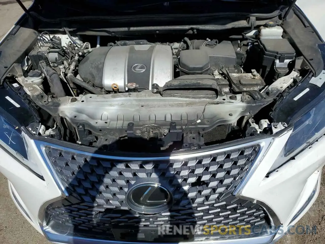 12 Фотография поврежденного автомобиля 2T2HZMDA7NC322095 LEXUS RX350 2022
