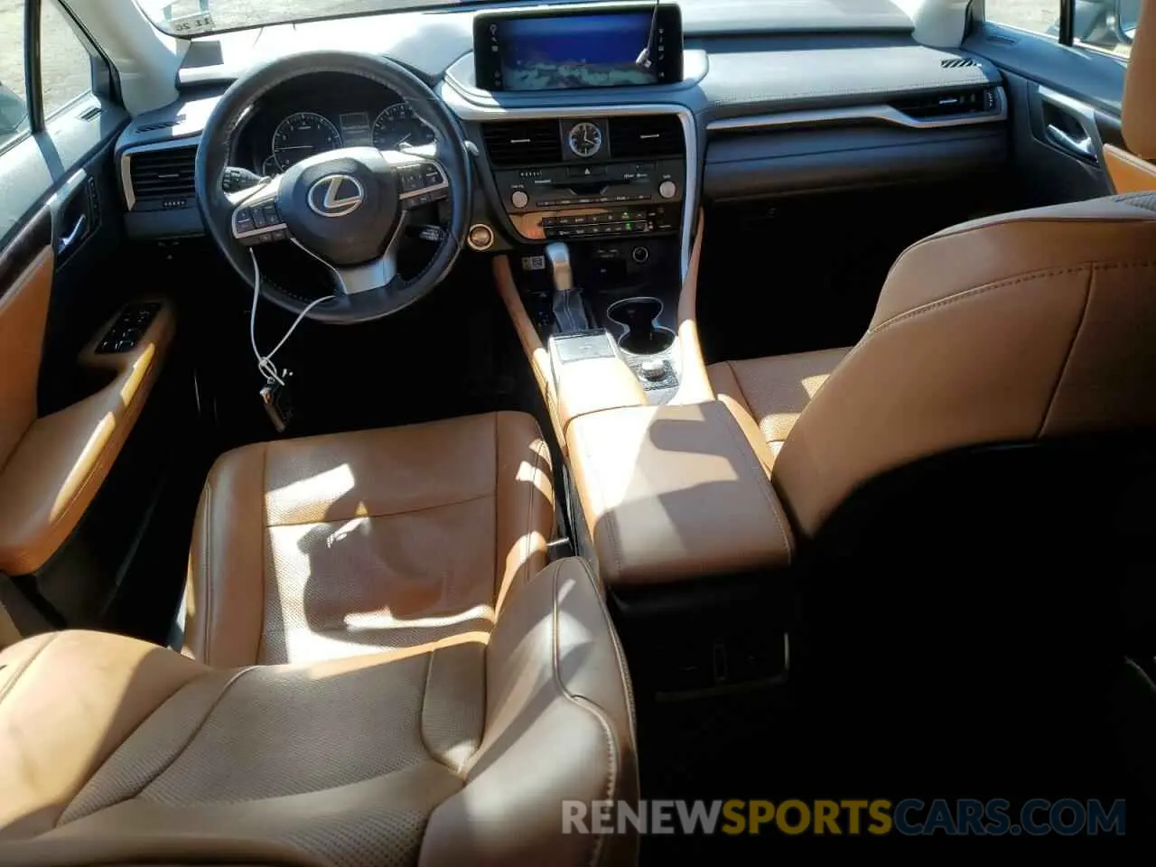 8 Фотография поврежденного автомобиля 2T2HZMDA7NC322095 LEXUS RX350 2022