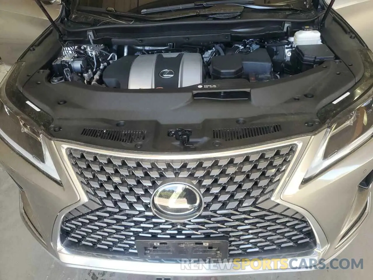 12 Фотография поврежденного автомобиля 2T2HZMDA7NC328902 LEXUS RX350 2022