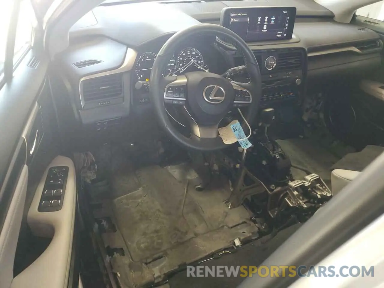 8 Фотография поврежденного автомобиля 2T2HZMDA7NC328902 LEXUS RX350 2022