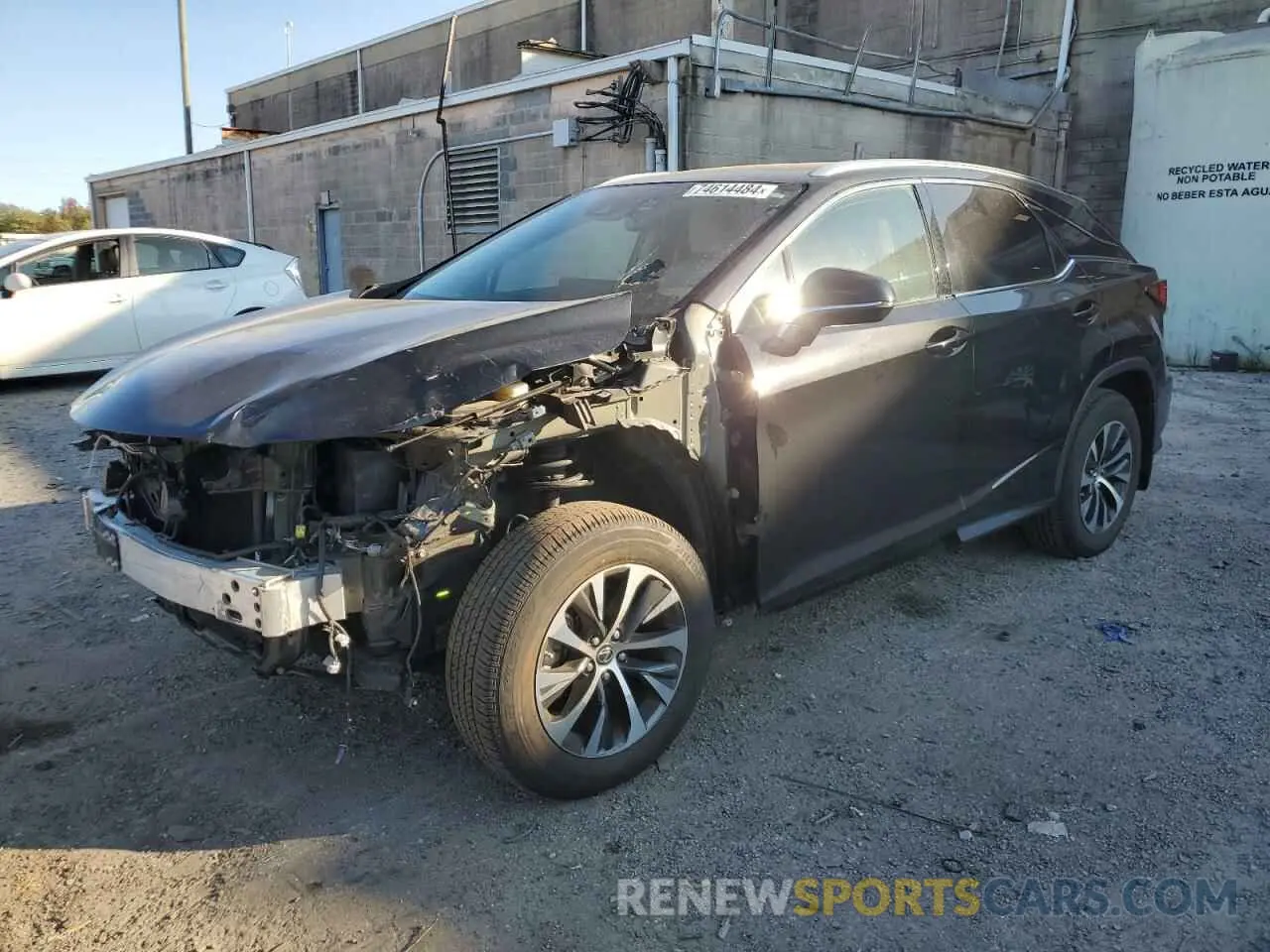 1 Photograph of a damaged car 2T2HZMDA8NC314457 LEXUS RX350 2022