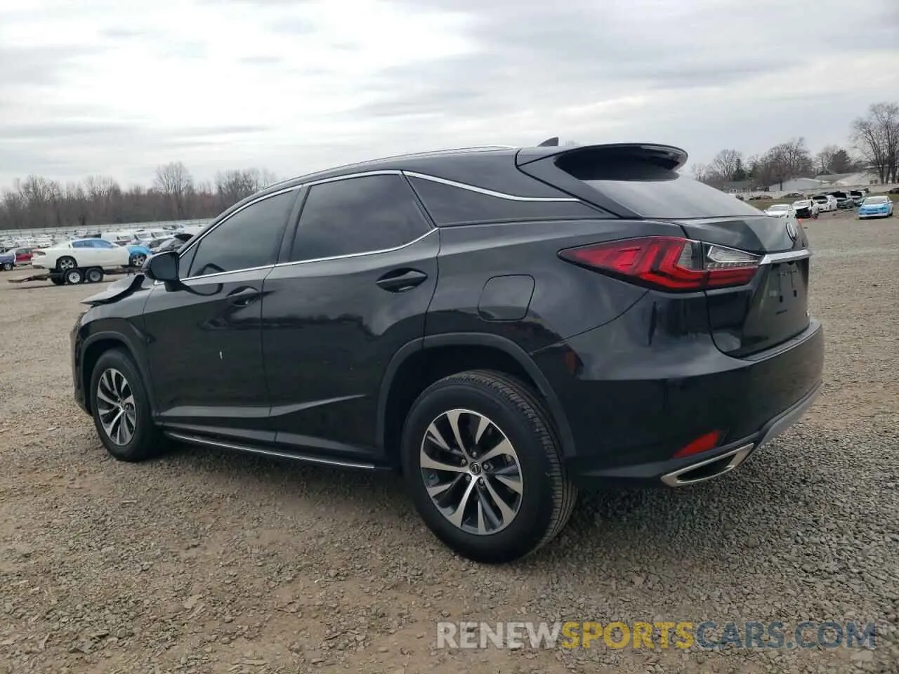 2 Photograph of a damaged car 2T2HZMDA9NC330084 LEXUS RX350 2022