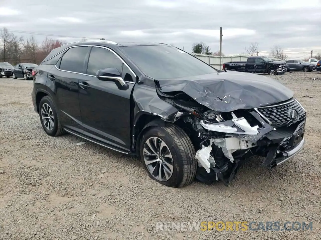 4 Photograph of a damaged car 2T2HZMDA9NC330084 LEXUS RX350 2022