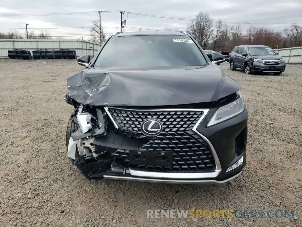 5 Photograph of a damaged car 2T2HZMDA9NC330084 LEXUS RX350 2022