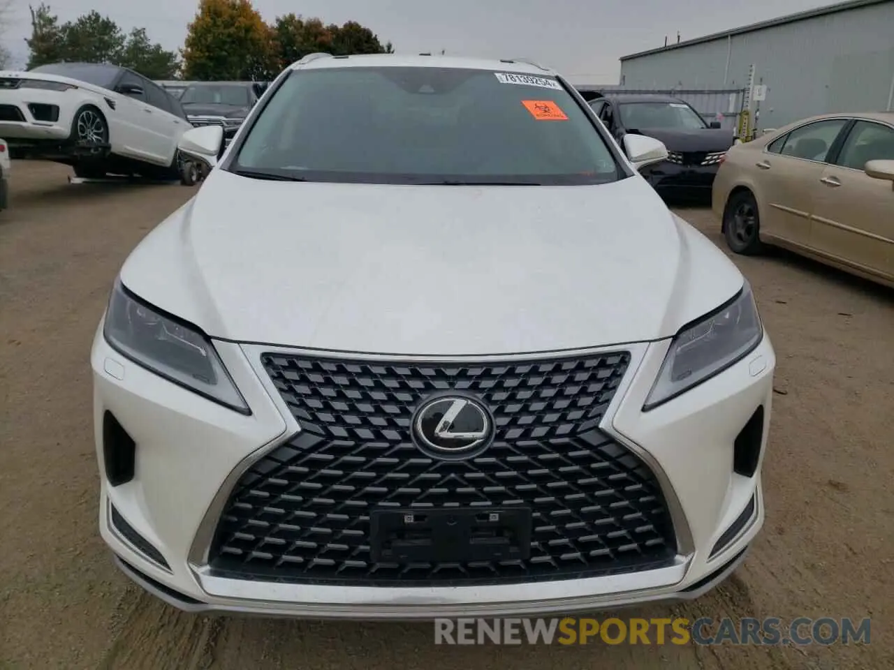 5 Фотография поврежденного автомобиля 2T2HZMDA9NC358001 LEXUS RX350 2022