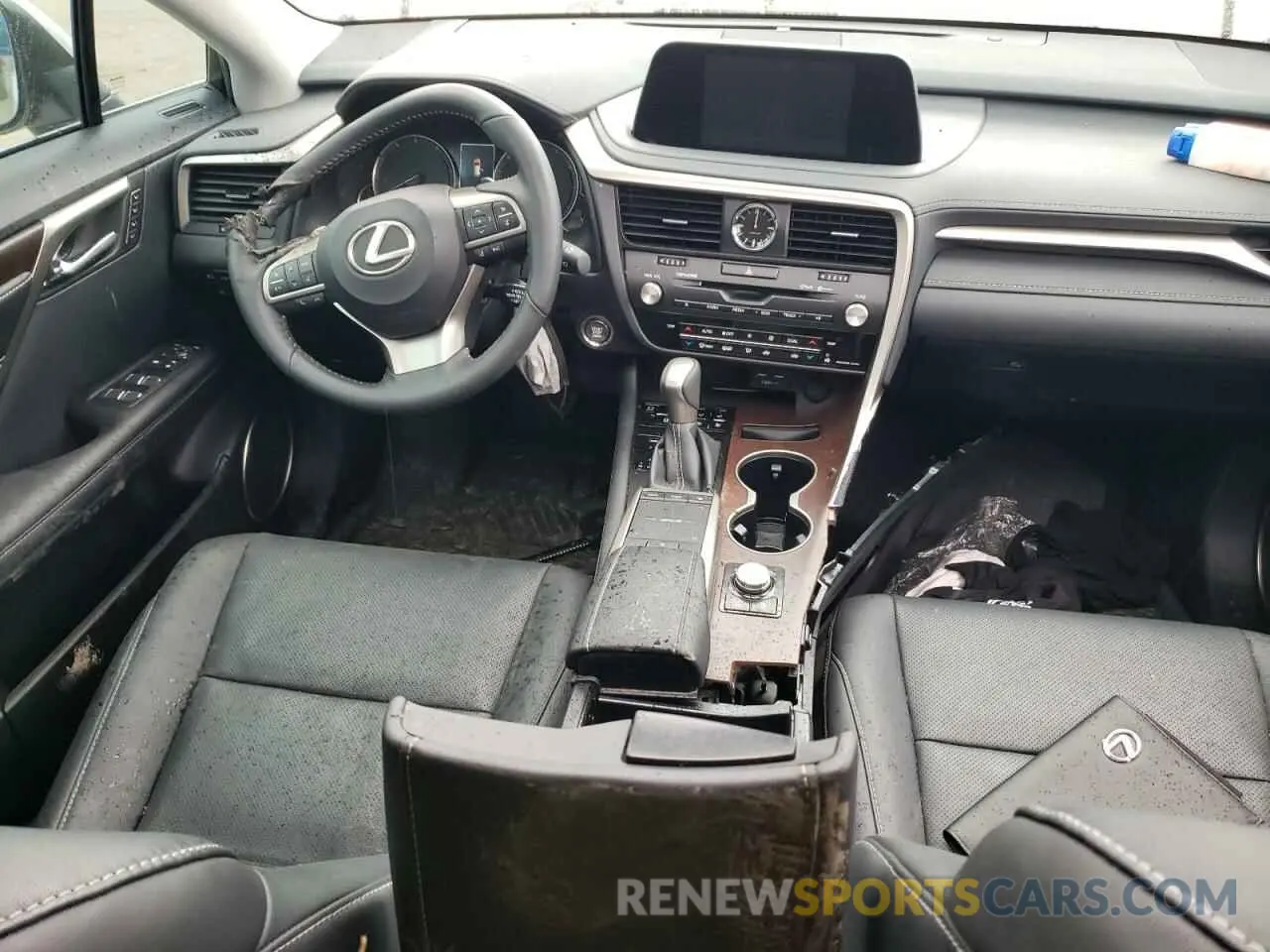 8 Фотография поврежденного автомобиля 2T2HZMDA9NC358001 LEXUS RX350 2022