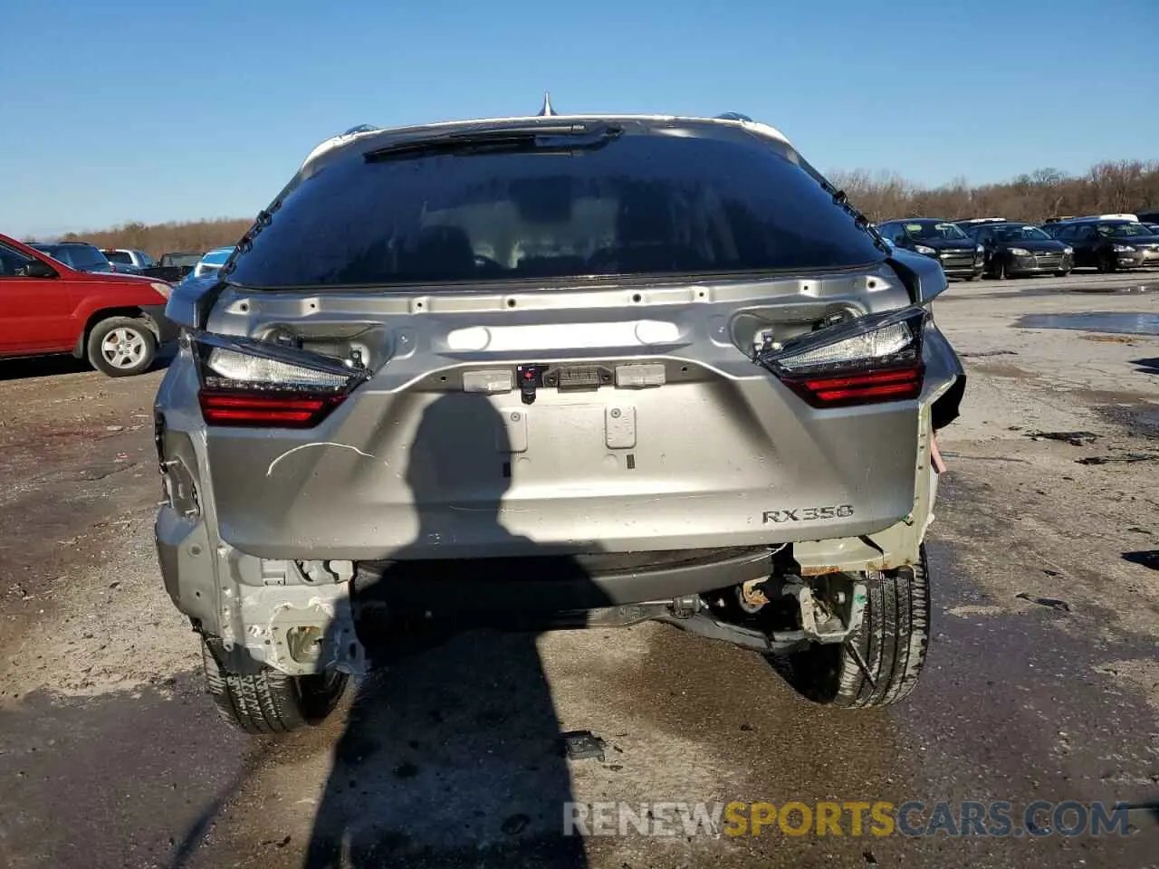 6 Photograph of a damaged car 2T2HZMDA9NC361528 LEXUS RX350 2022
