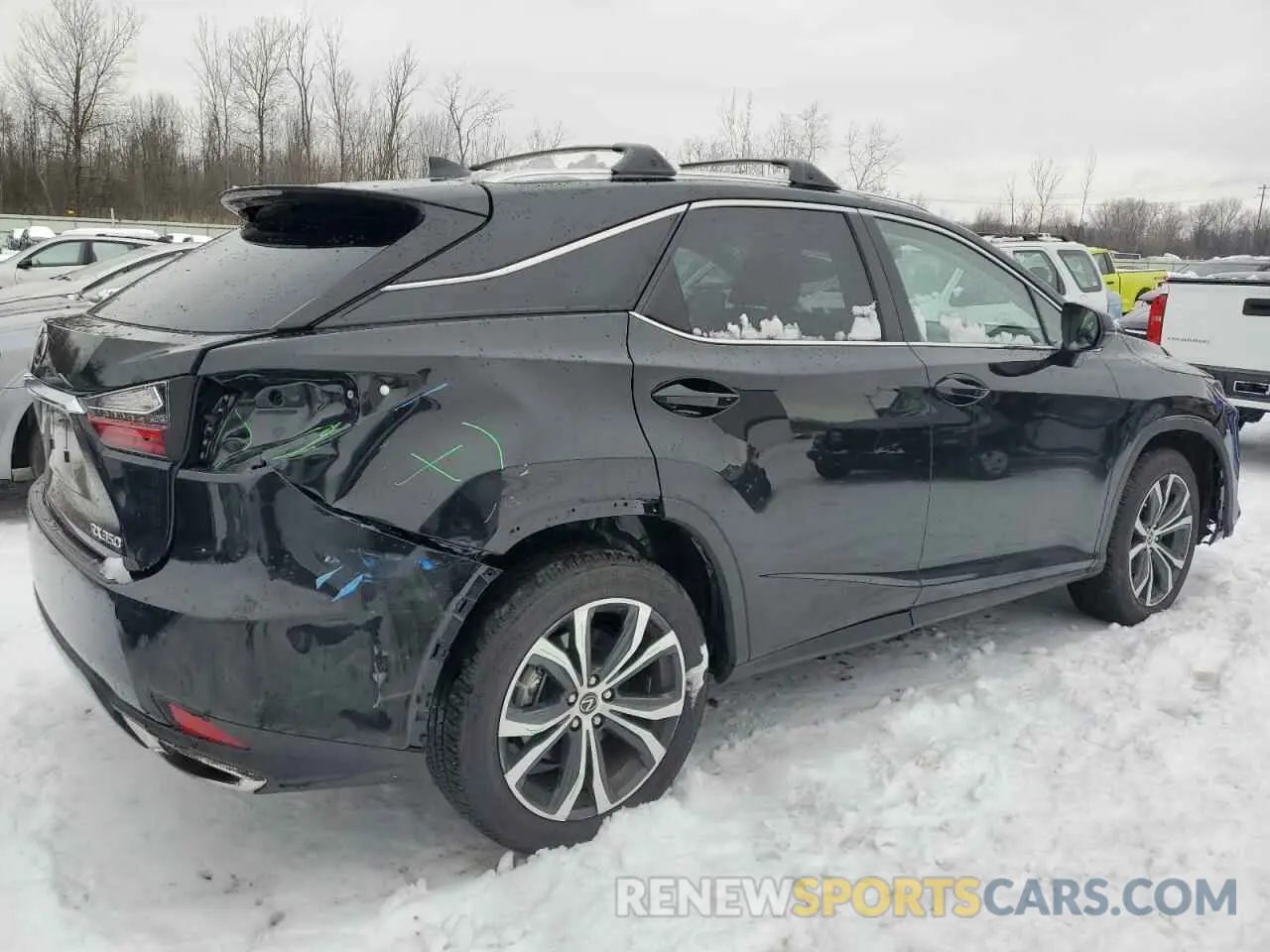 3 Photograph of a damaged car 2T2HZMDAXNC363434 LEXUS RX350 2022