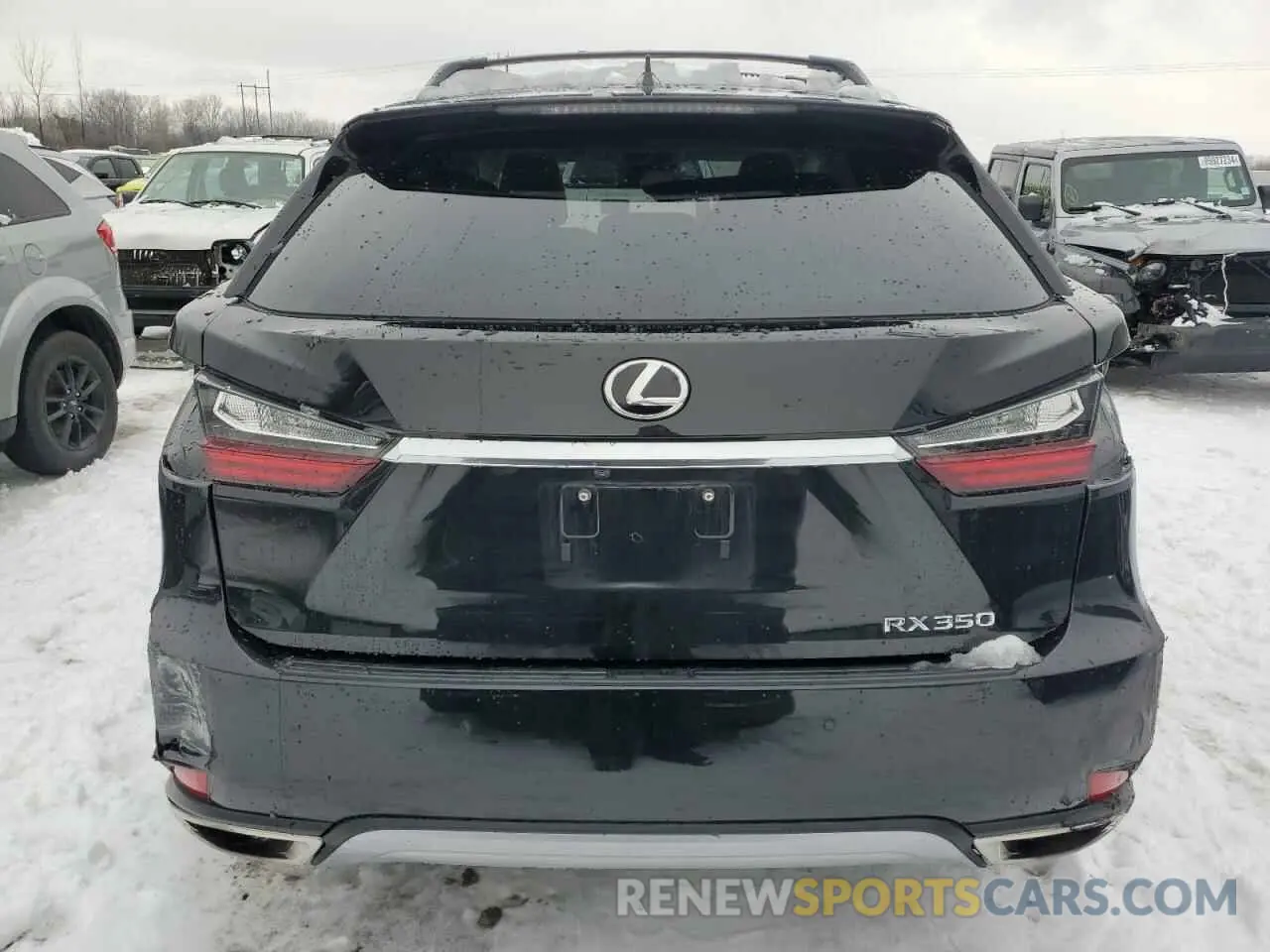 6 Photograph of a damaged car 2T2HZMDAXNC363434 LEXUS RX350 2022