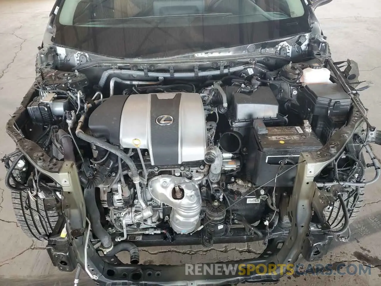 11 Фотография поврежденного автомобиля 2T2JZMAA5NC250349 LEXUS RX350 2022