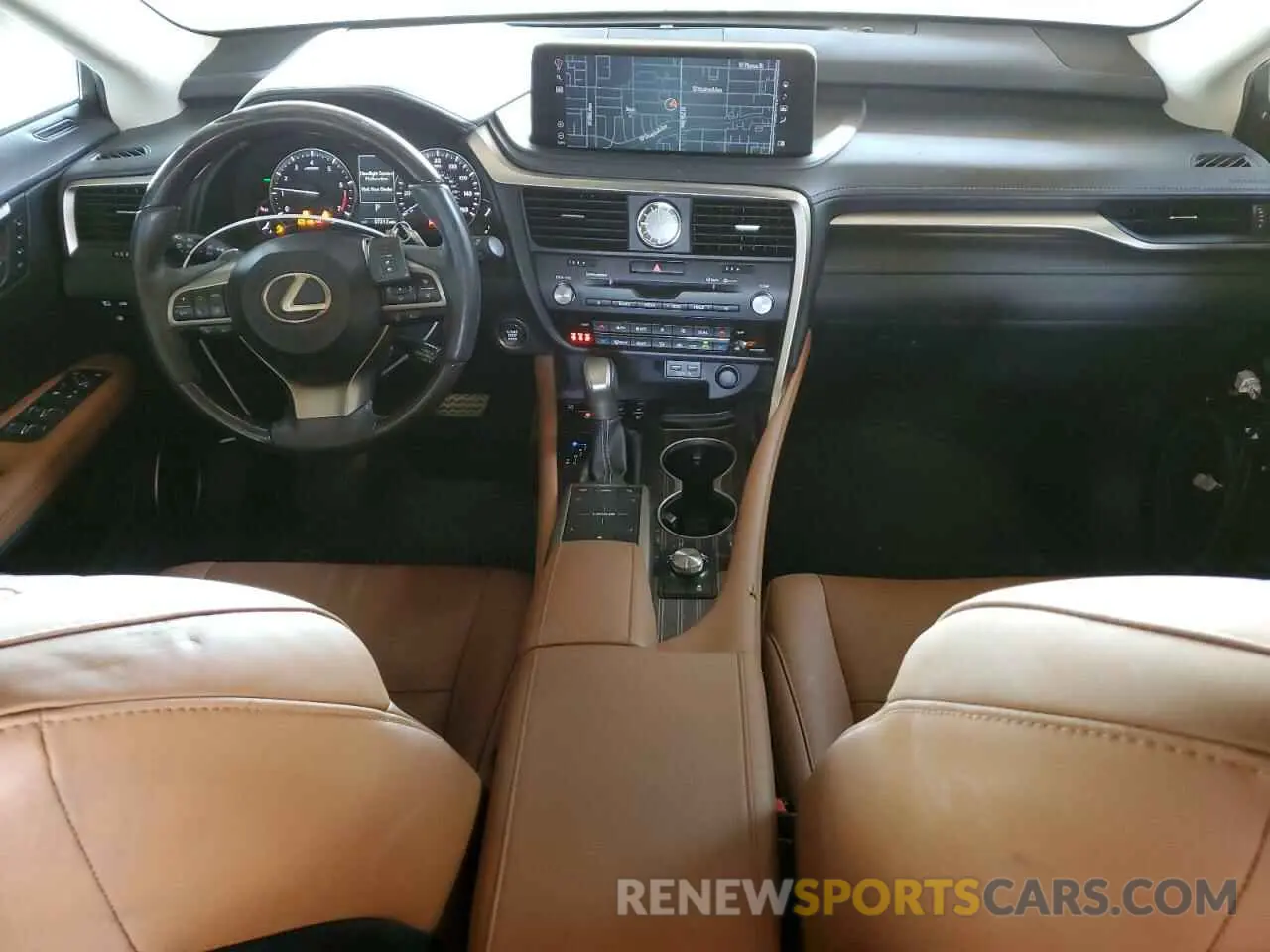 8 Фотография поврежденного автомобиля 2T2JZMAA5NC250349 LEXUS RX350 2022