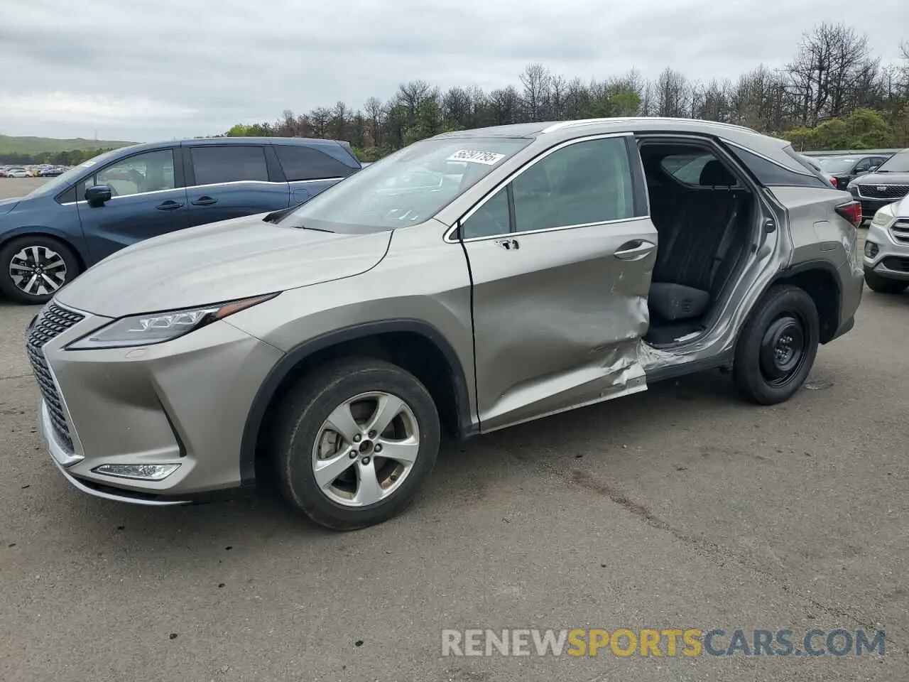 1 Фотография поврежденного автомобиля 2T2JZMDA6NC320873 LEXUS RX350 2022