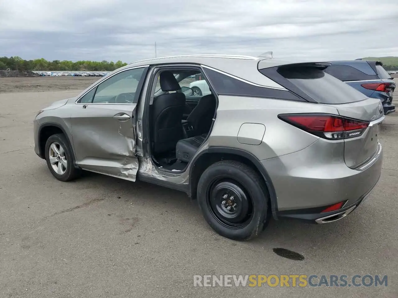 2 Фотография поврежденного автомобиля 2T2JZMDA6NC320873 LEXUS RX350 2022