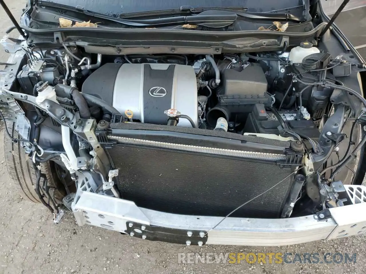 12 Photograph of a damaged car 2T2JZMDA6NC326480 LEXUS RX350 2022