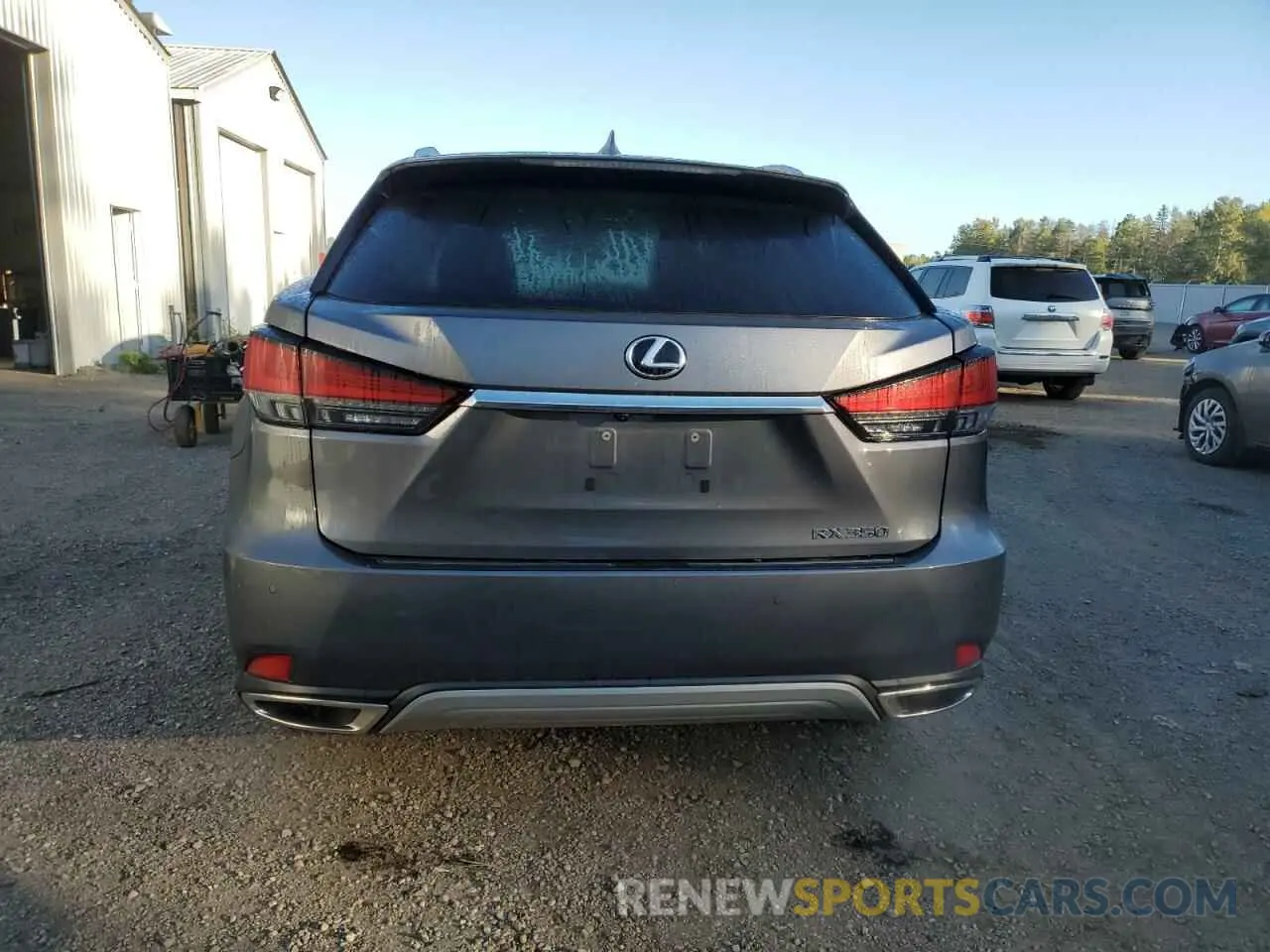 6 Photograph of a damaged car 2T2JZMDA6NC326480 LEXUS RX350 2022