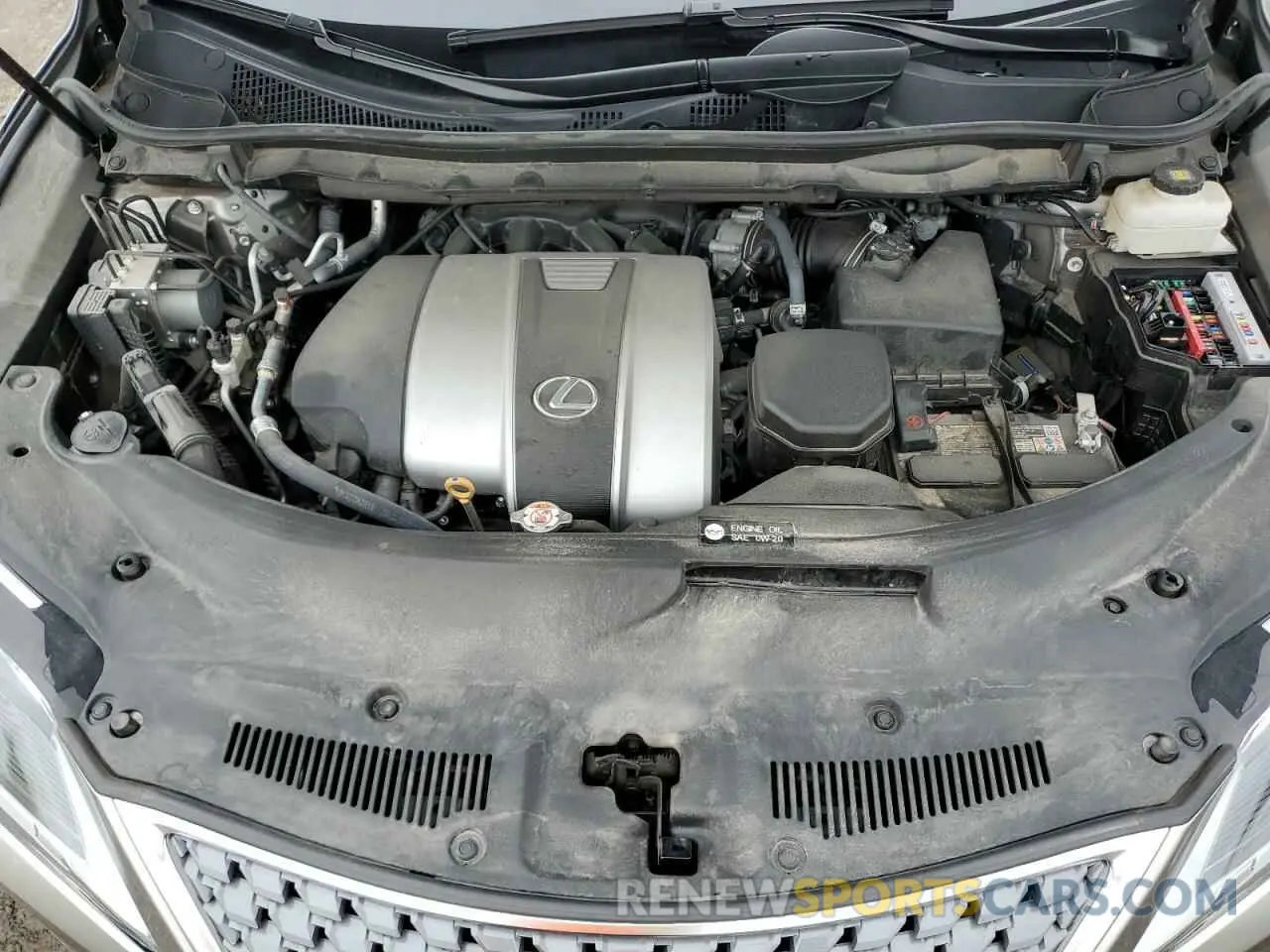 11 Фотография поврежденного автомобиля 2T2JZMDA7NC358127 LEXUS RX350 2022
