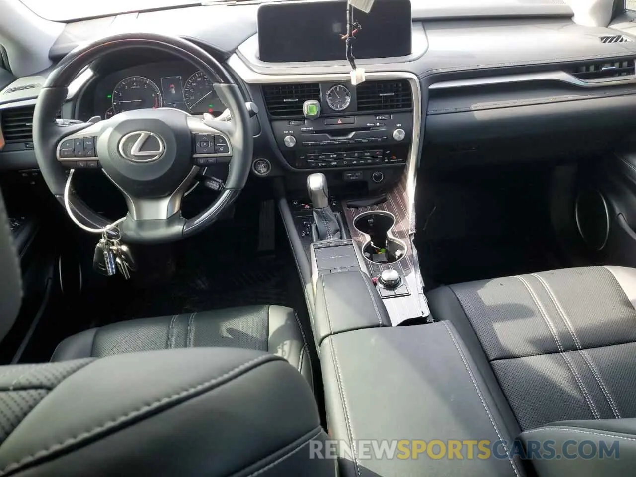 8 Фотография поврежденного автомобиля 2T2JZMDA7NC358127 LEXUS RX350 2022