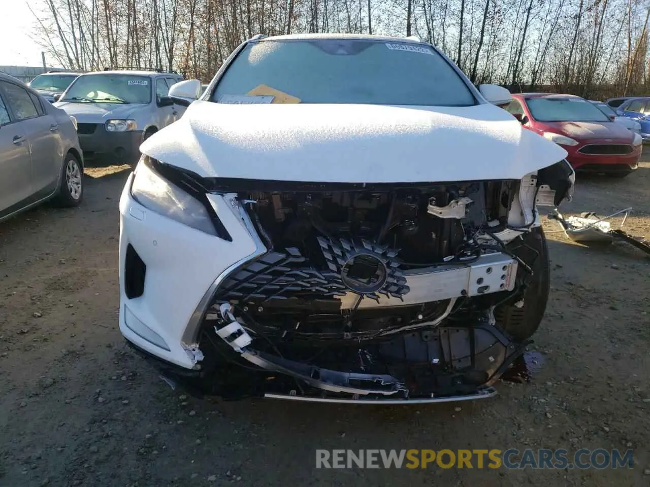 9 Photograph of a damaged car 2T2JZMDA9NC318602 LEXUS RX350 2022