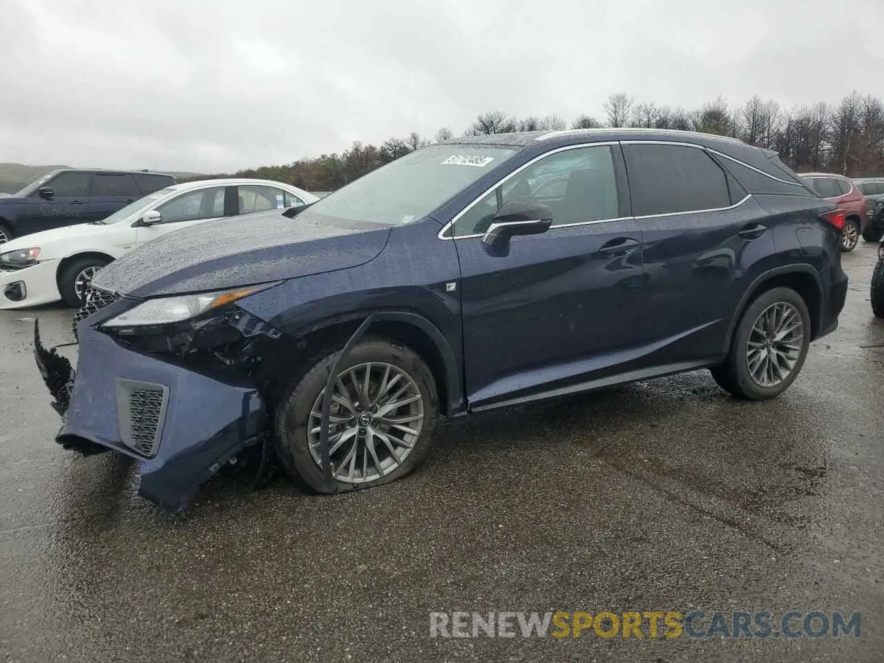 1 Фотография поврежденного автомобиля 2T2SZMDA2NC329753 LEXUS RX350 2022
