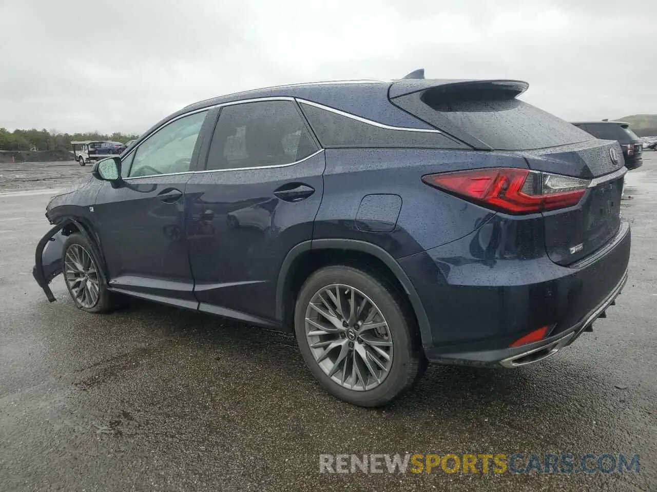 2 Фотография поврежденного автомобиля 2T2SZMDA2NC329753 LEXUS RX350 2022