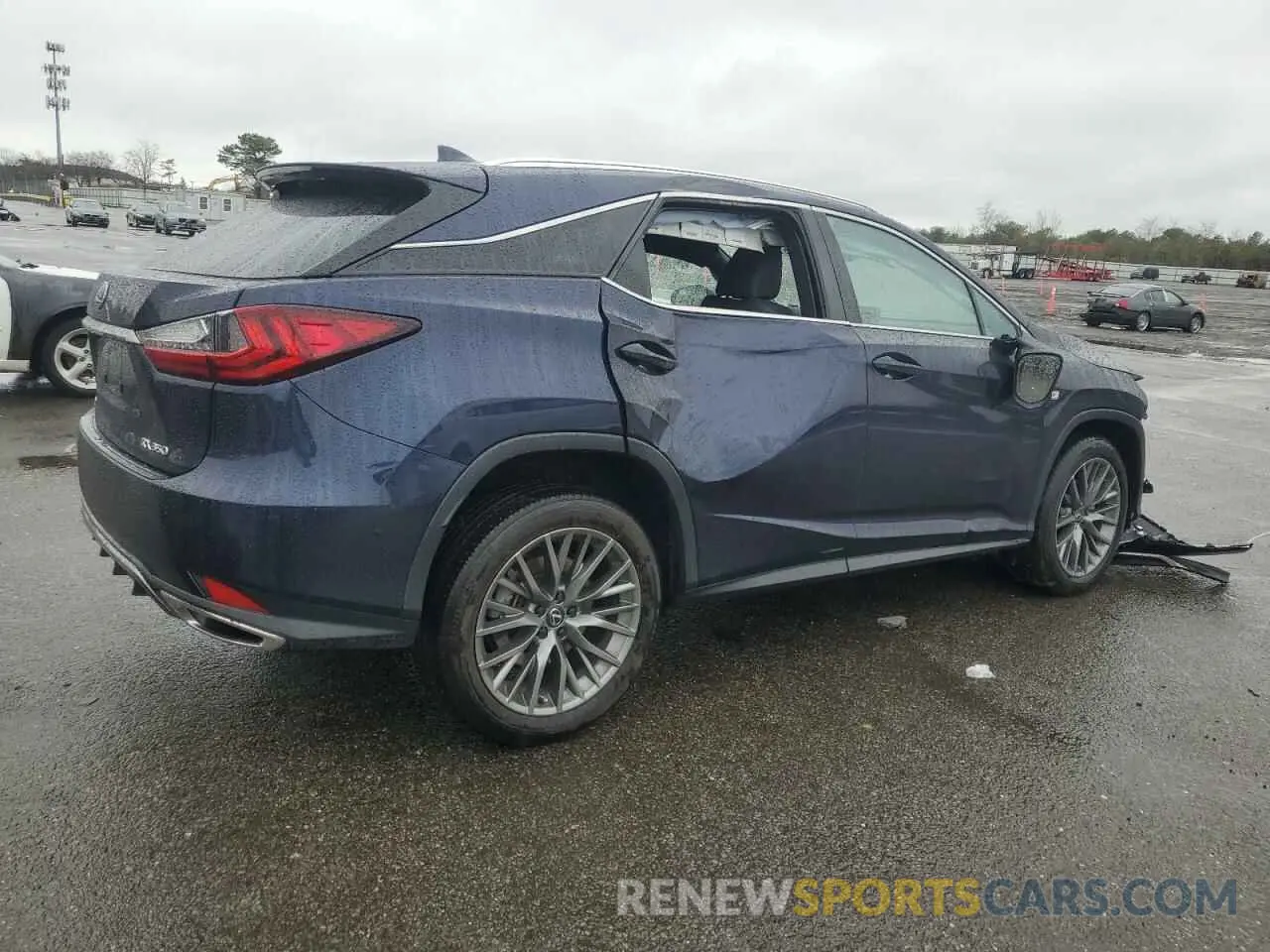 3 Фотография поврежденного автомобиля 2T2SZMDA2NC329753 LEXUS RX350 2022