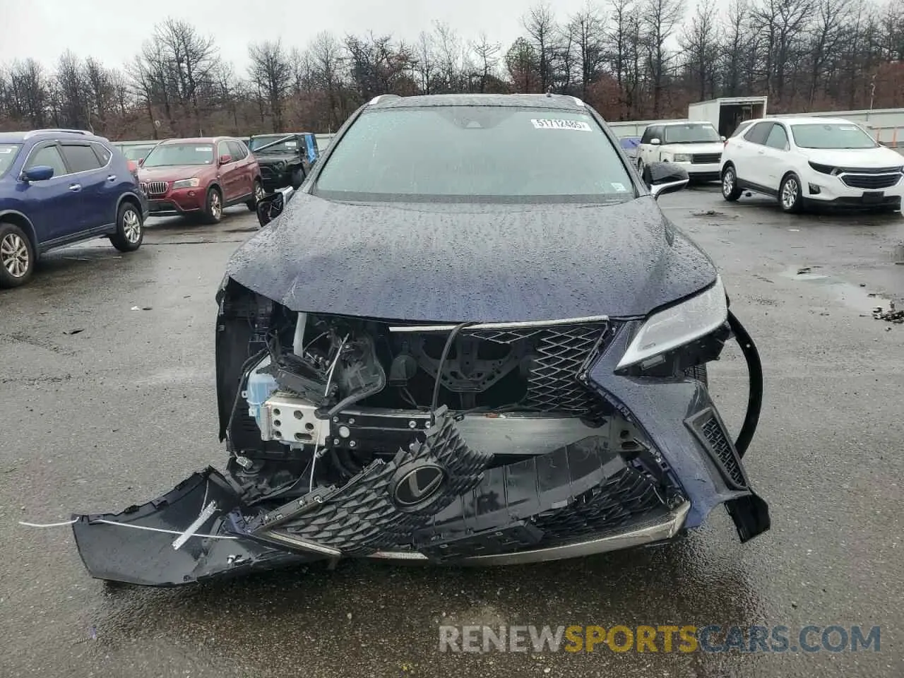 5 Фотография поврежденного автомобиля 2T2SZMDA2NC329753 LEXUS RX350 2022
