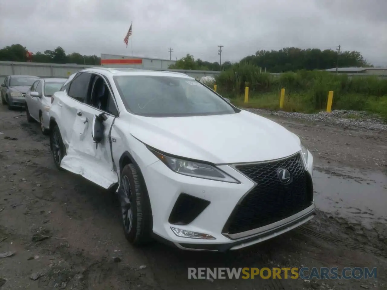 1 Photograph of a damaged car 2T2YZMDA3NC327763 LEXUS RX350 2022