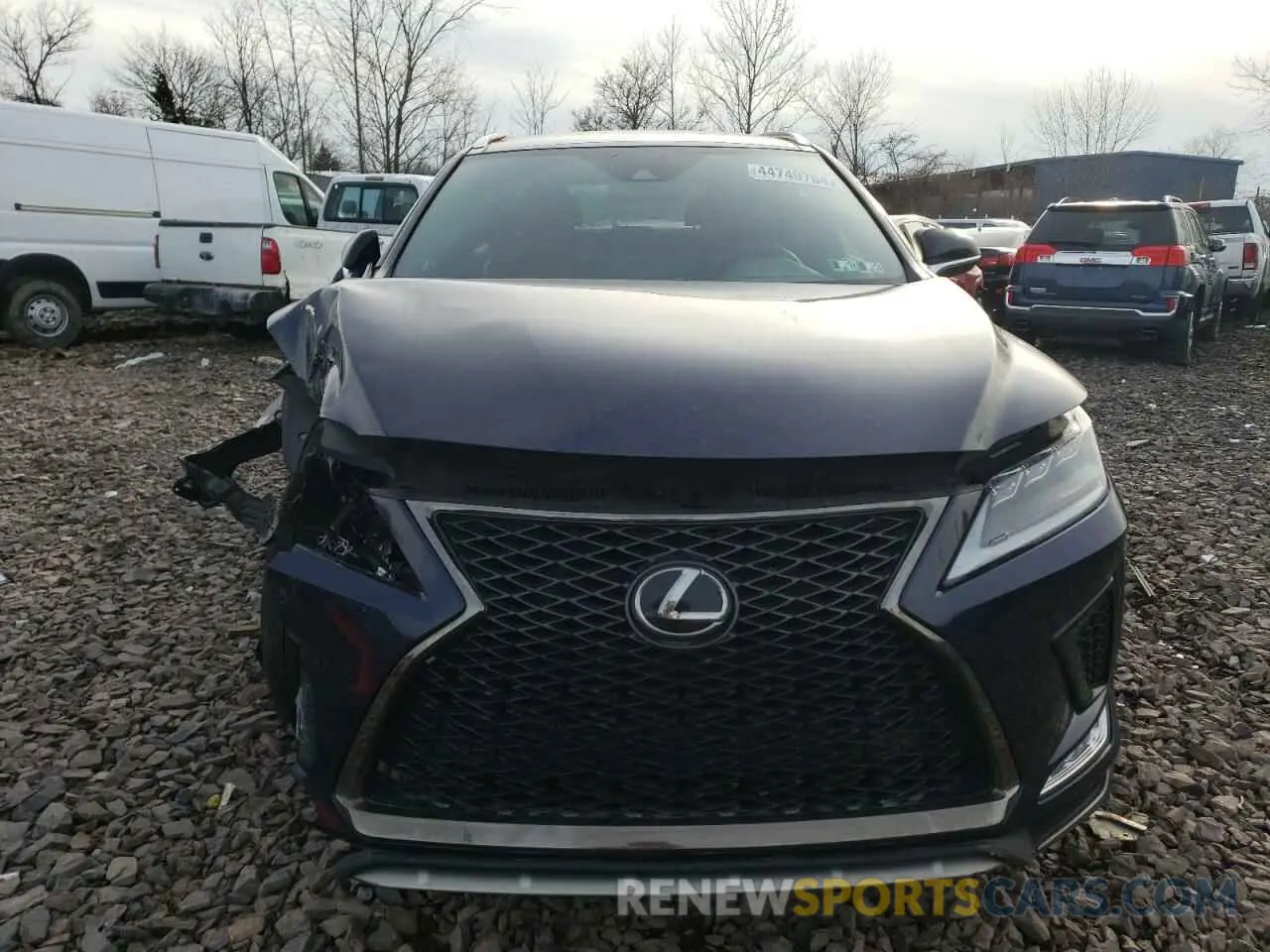 5 Фотография поврежденного автомобиля 2T2YZMDA8NC334224 LEXUS RX350 2022
