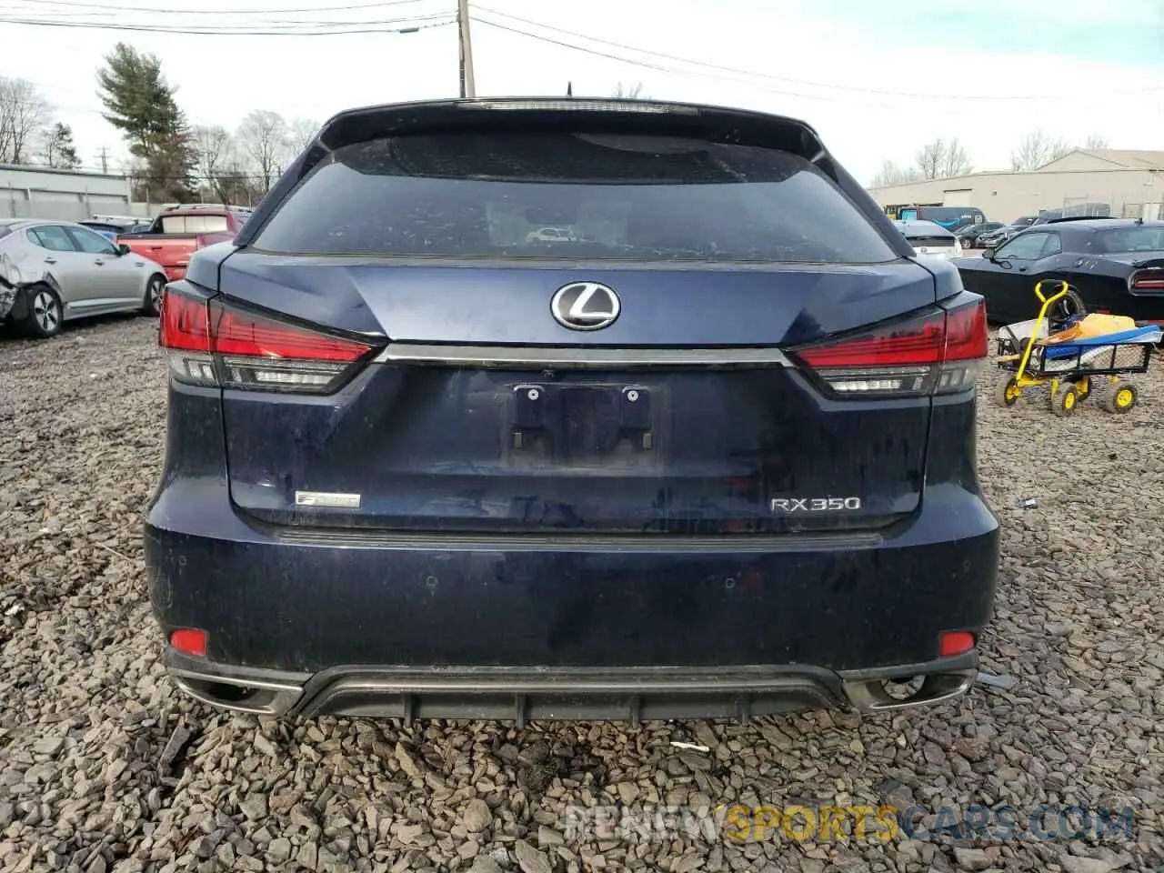 6 Фотография поврежденного автомобиля 2T2YZMDA8NC334224 LEXUS RX350 2022