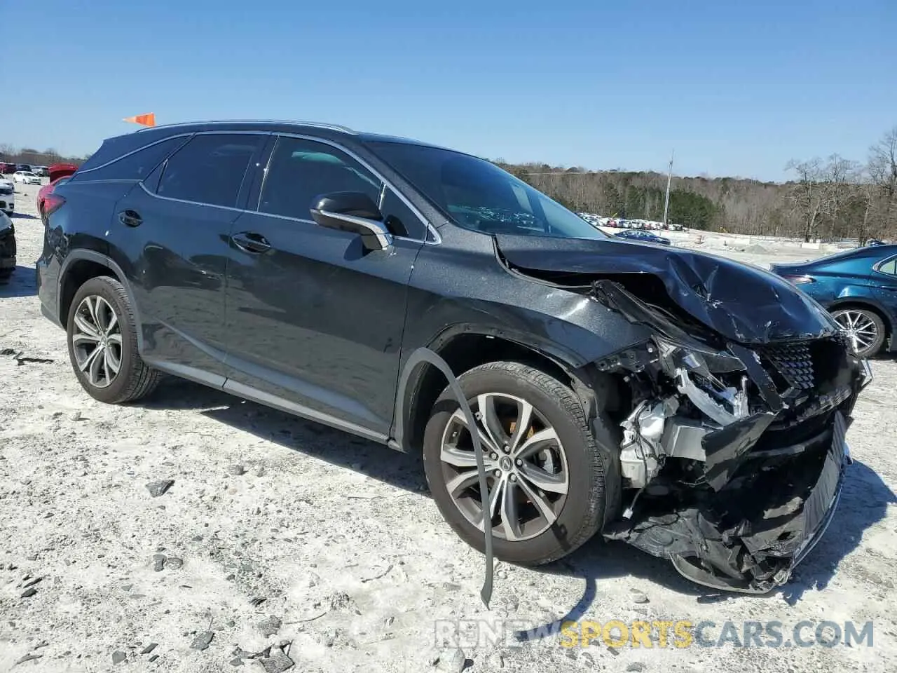 4 Photograph of a damaged car JTJHZKEA1N2025181 LEXUS RX350 2022