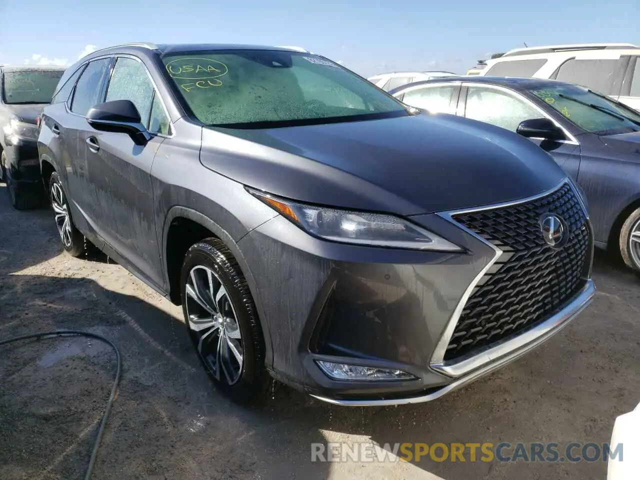 1 Photograph of a damaged car JTJHZKEA7N2024536 LEXUS RX350 2022
