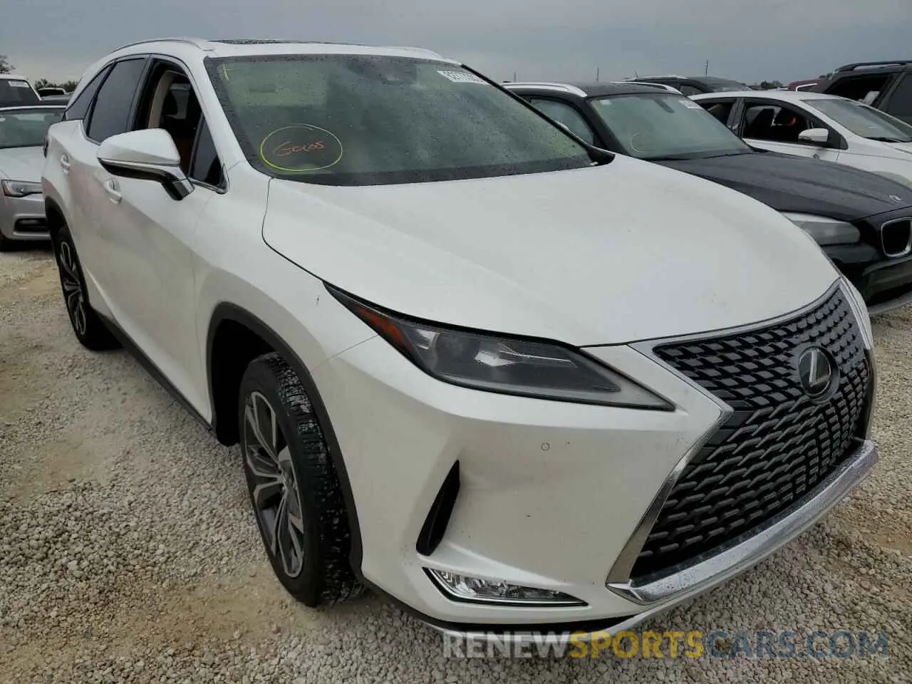 1 Фотография поврежденного автомобиля JTJHZKEA8N2024111 LEXUS RX350 2022