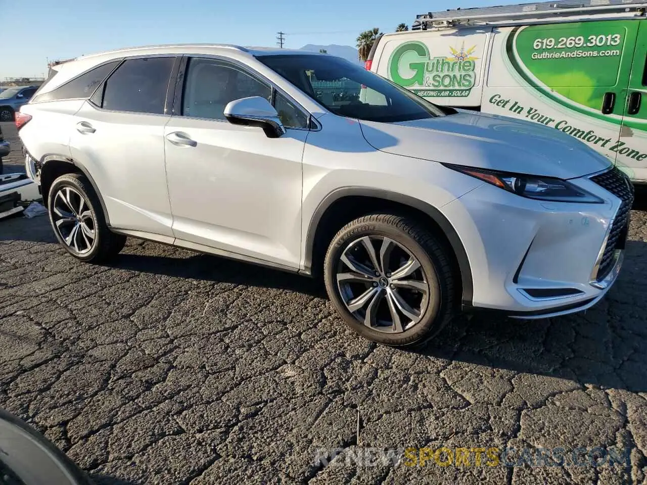 4 Фотография поврежденного автомобиля JTJHZKFA4N2037694 LEXUS RX350 2022