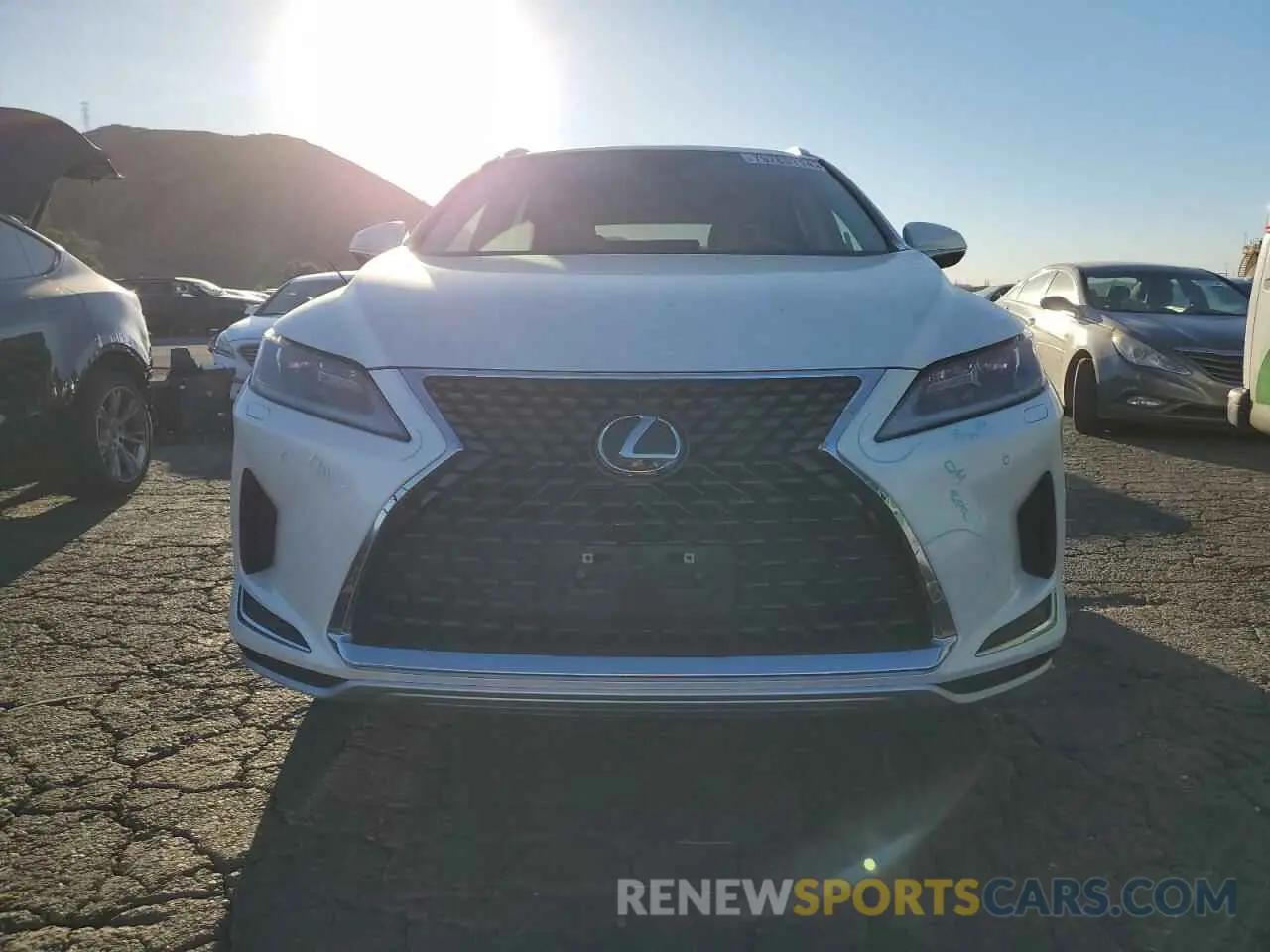 5 Фотография поврежденного автомобиля JTJHZKFA4N2037694 LEXUS RX350 2022
