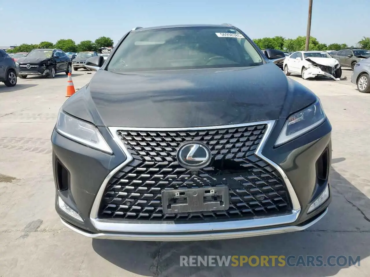 5 Фотография поврежденного автомобиля JTJHZKFA5N2036487 LEXUS RX350 2022