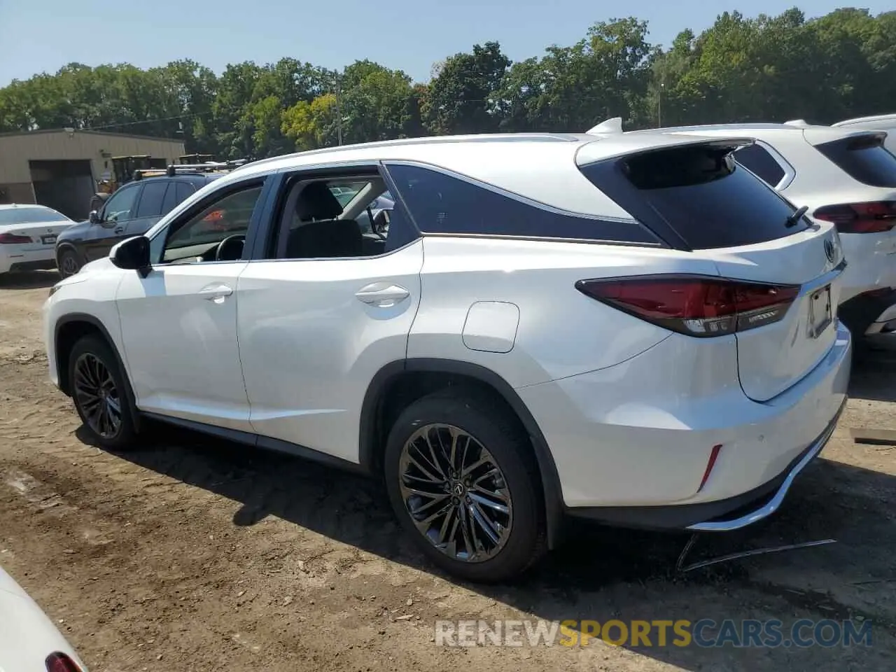 2 Photograph of a damaged car JTJHZKFA6N2035879 LEXUS RX350 2022