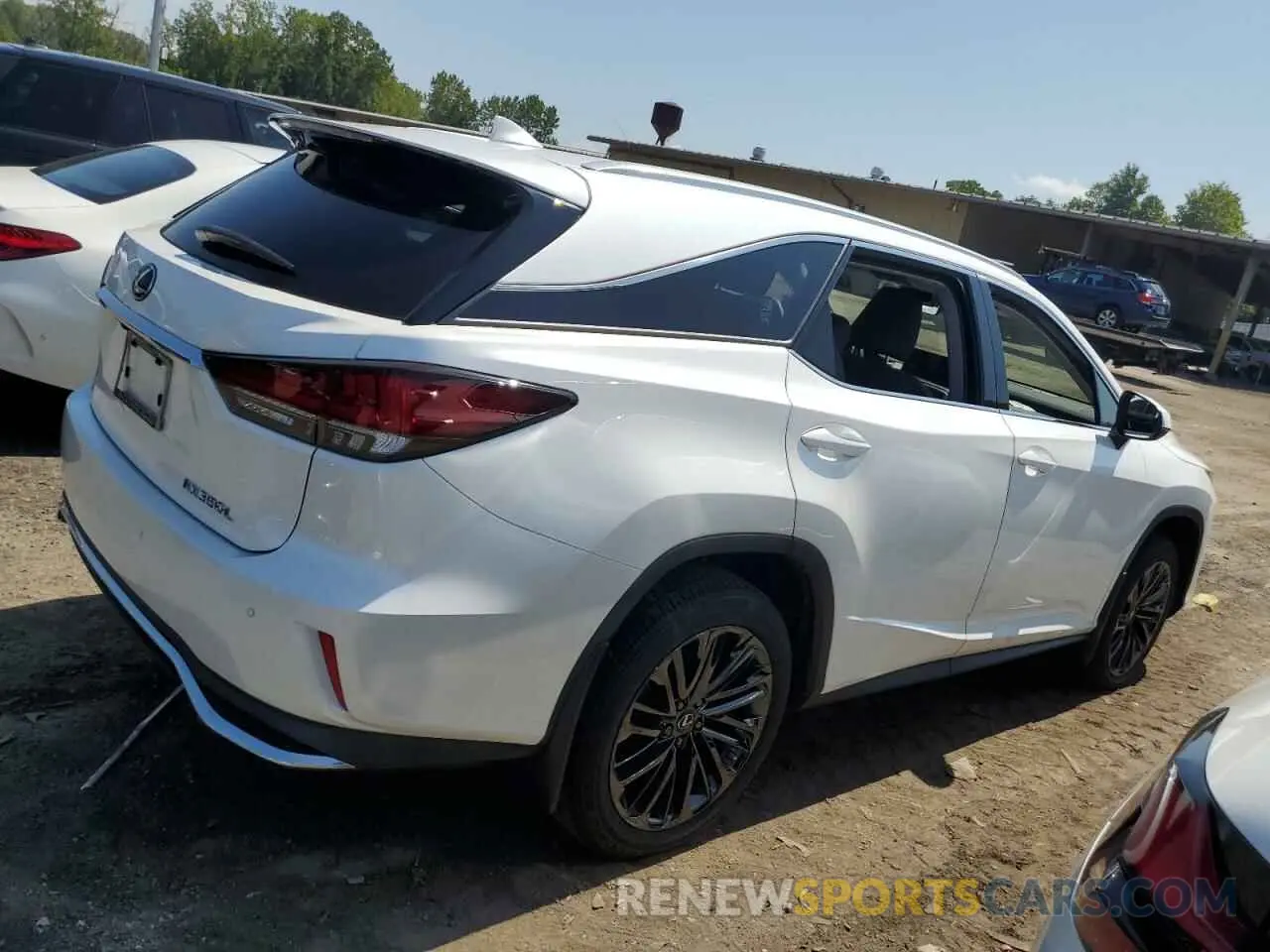 3 Photograph of a damaged car JTJHZKFA6N2035879 LEXUS RX350 2022
