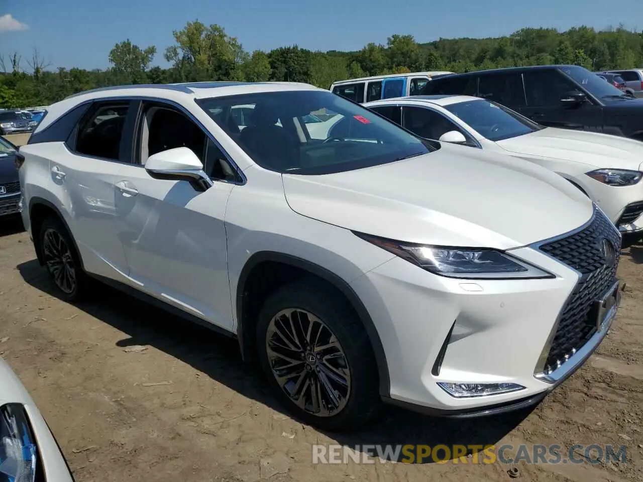 4 Photograph of a damaged car JTJHZKFA6N2035879 LEXUS RX350 2022