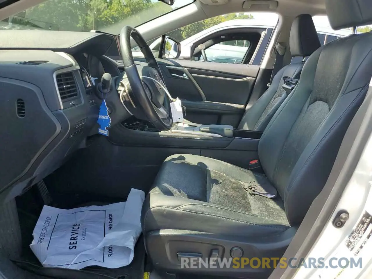 7 Photograph of a damaged car JTJHZKFA6N2035879 LEXUS RX350 2022