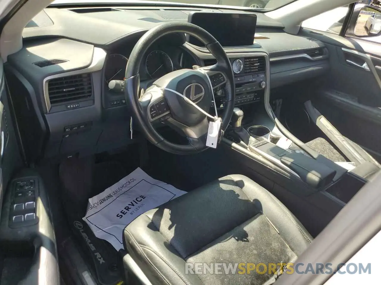 8 Photograph of a damaged car JTJHZKFA6N2035879 LEXUS RX350 2022