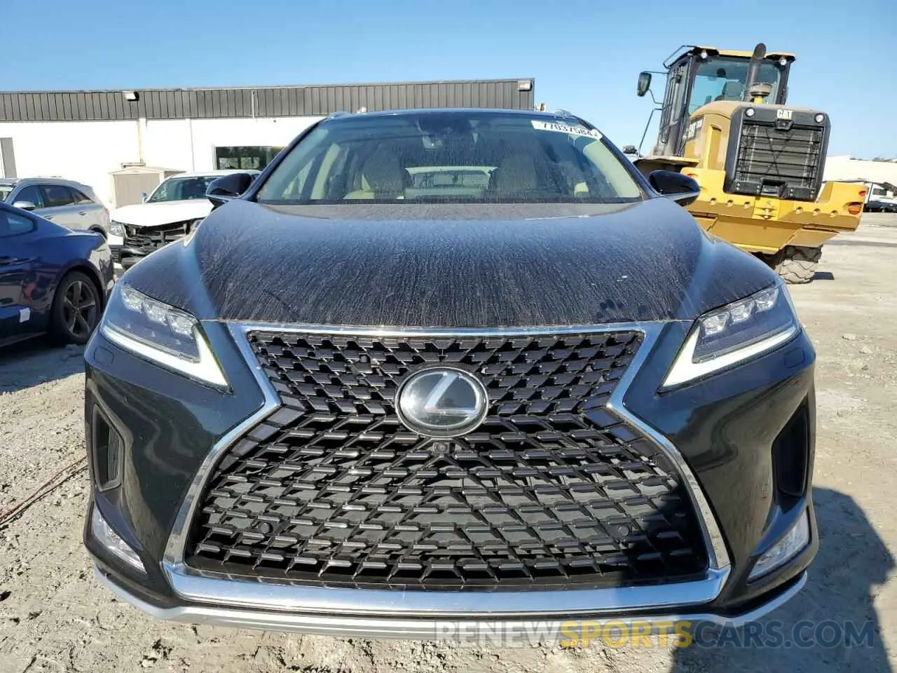 5 Photograph of a damaged car JTJJZKEA8N2025129 LEXUS RX350 2022