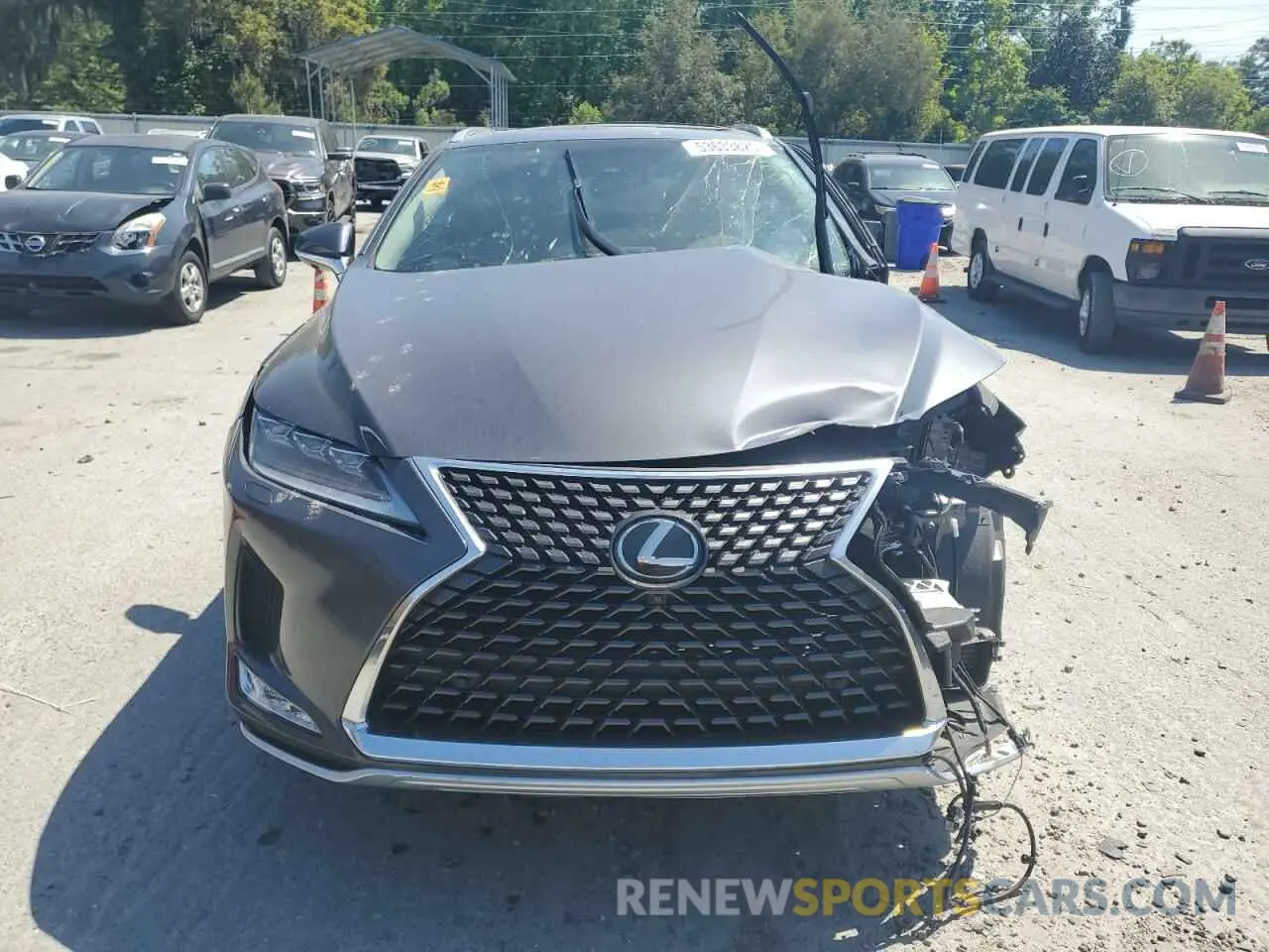 5 Photograph of a damaged car JTJJZKEA8N2027530 LEXUS RX350 2022