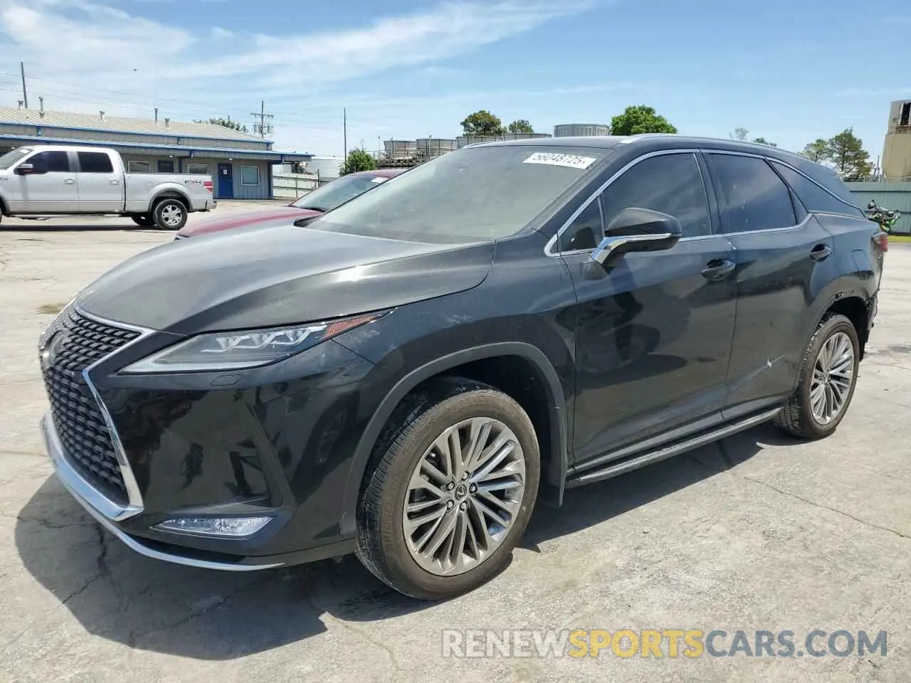 1 Photograph of a damaged car JTJJZKFA7N2043099 LEXUS RX350 2022
