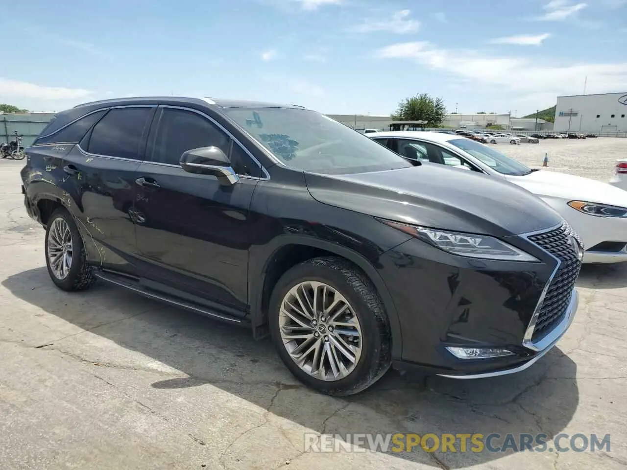 4 Photograph of a damaged car JTJJZKFA7N2043099 LEXUS RX350 2022