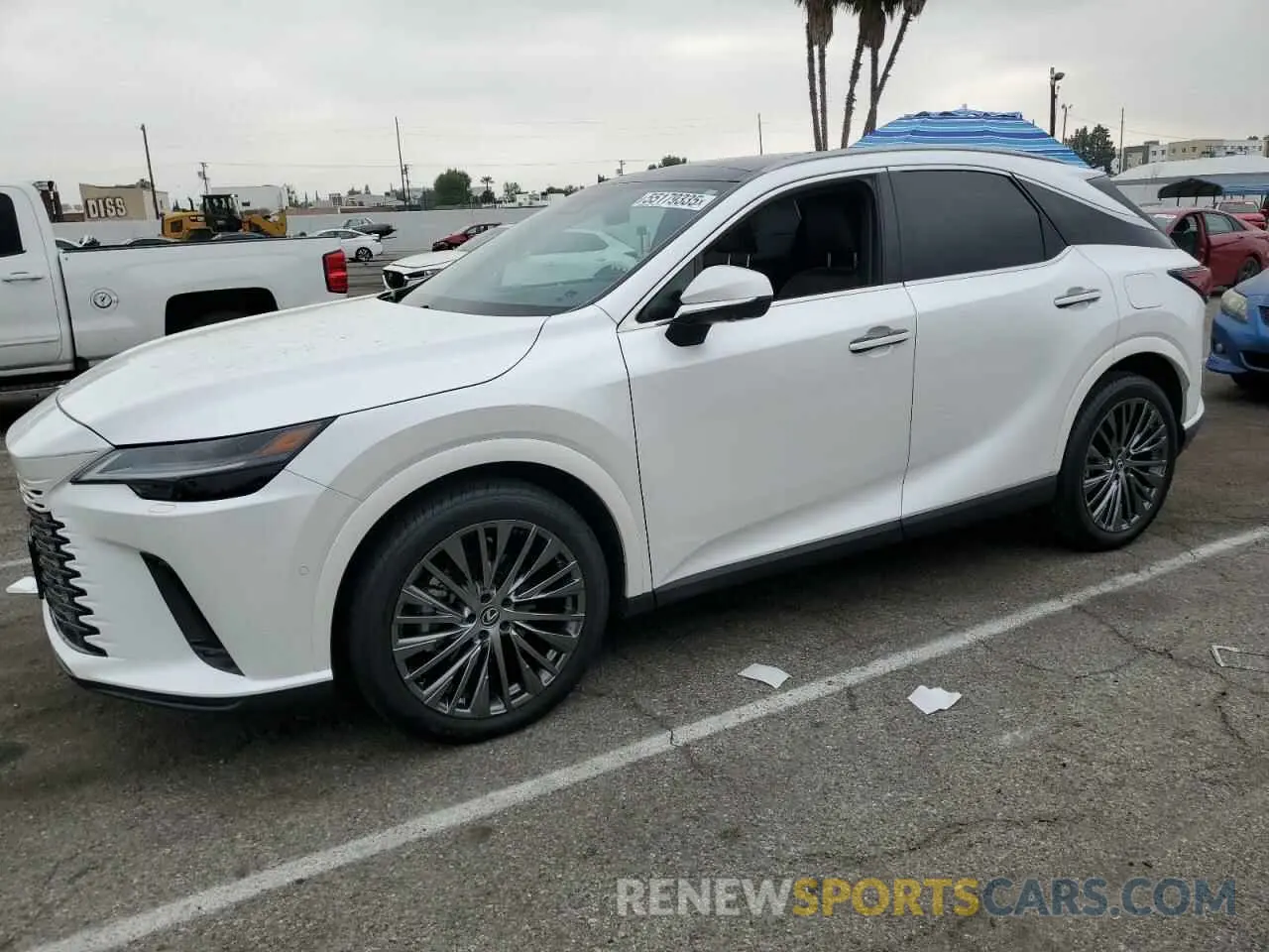 1 Фотография поврежденного автомобиля 2T2BAMBA0PC013734 LEXUS RX350 2023